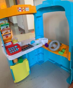Fisher-Price Laugh & Learn Toddler Learning Toy Servin’ Up Fun Food Truck Electronic Playset With 24 Accessories For Ages 18+ Months 32 71DBcIvlLJL