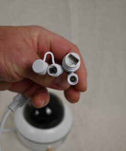 JideTech 5MP PTZ WiFi Camera Outdoor, 5X Optical Zoom Dome Camera with Human/Motion Detection, Auto Tracking, Wireless IP Camera with Mic/Audio, MicroSD (128GB), IR Night Vision, IP66 Weatherproof 47 71DCYEsfMzL