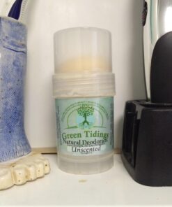 Green Tidings Natural & Unscented Deodorant | 1oz 1 | Pack Vegan, Organic Deodorant for Men and Women, Fragrance Free & Aluminum Free Deodorant, Underarm Antiperspirant 1.00 Ounce (Pack of 1) 38 71DCZTwA5vL