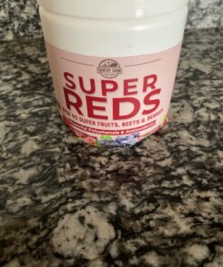 COUNTRY FARMS Super Reds, Energizing Polyphenol Superfood, 48 Super Fruits and Berries, Powerful Antioxidants and Polyphenols, Supports Energy, 20 Servings, Mixed Berry Flavor 7.1 Ounce (Pack of 1) 29 71DCcLj3JL