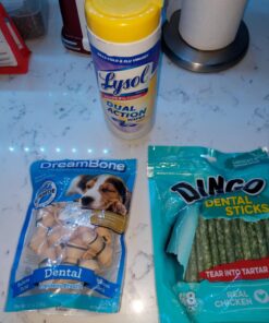 Dingo Tartar And Breath Dental Sticks For All Dogs, 48-Count 48 Count (Pack of 1) 31 71DD0N9A5eL