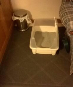 Iprimio Cat Litter Box Mat, 42x36", Gray - Cat Litter Trapping Mat - Mesh Mat Catches Litter - Kitty Litter Mat - Large Cat Litter Mat - Repels Odor, Easy Clean Non Slip Kitty Litter Trapper Mats 42x36 - Gray 32 71DD2922WL