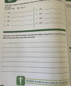 Summer Bridge Activities 2nd to 3rd Grade Workbook, Math, Reading Comprehension, Writing, Science, Social Studies, Fitness Summer Learning Activities, 3rd Grade Workbooks All Subjects With Flash Cards 32 71DDsCnlJ8L