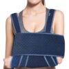 Velpeau Arm Sling Shoulder Immobilizer - Can Be Used During Sleep - Rotator Cuff Support Brace - Adjustable Medical Sling for Broken & Fractured Bones, Dislocation, Sprains, Strains & Tears (Large) Large (Pack of 1) 5 71DE4WU3tlL