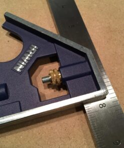 IRWIN Combination Square, Metal-Body, 12", 45-90 Degree Marking, Stainless Steel (1794469) 12-inch Regular Combination Square 25 71DFBd215vL