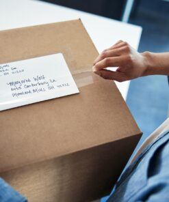 Duck HD Clear Packing Tape with Resuable Dispenser - 2 Rolls, 109 Yards - Heavy Duty Packaging Tape for Shipping, Moving & Storage - Clear Packing Tape for Boxes - 1.88 In. x 54.6 Yd. (393184) 11 71DFVlqe94L