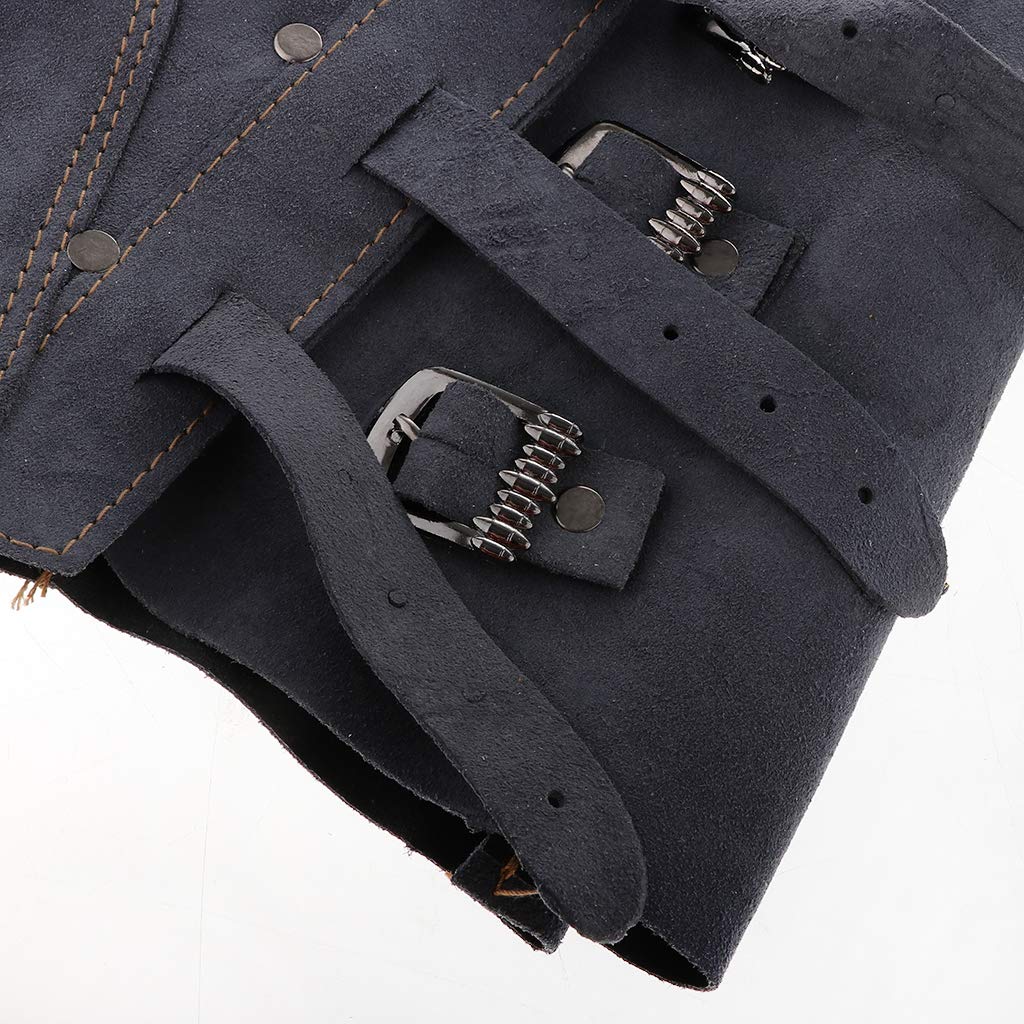 Shamjina 1 Pair Leather Welding Leggings And Spats Shoe Cover, Blue Swiftsly