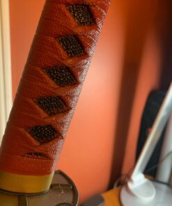 Sparkfoam 39" Foam Samurai Sword (1) + Plastic Scabbard Bundle (1) Cross Guard w/ Black Handle 13 71DFkXlCuNL