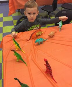 Dinosaur Figure, 7 Inch Jumbo Dinosaur Toy Playset(12 Pack), Safe Material Assorted Realistic Dinosaur,Yeonha Toys Vinyl Plastic Dino Dinosaur Set Party Favors Toys for Kids Boys Toddler Educational 29 71DGUSjSTKL