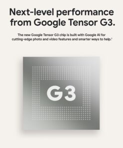 Google Pixel 8 - Unlocked Android Smartphone with Advanced Pixel Camera, 24-Hour Battery, and Powerful Security - Obsidian - 128 GB Phone Only 25 71DGX4nnjnL