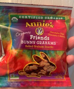 Annie's Homegrown Variety Organic Variety Pack, Cheddar Bunnies, Bunny Grahams & Cheddar Squares, 12 Pouches Crackers & Graham snacks 12 Piece Assortment 51 71DGtubwQ4L