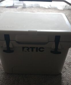 RTIC 45 qt Hard Cooler Insulated Portable Ice Chest Box for Beach, Drink, Beverage, Camping, Picnic, Fishing, Boat, Barbecue Tan 45 Quart 54 71DIKzbIefL