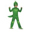 Disguise Gekko Classic Toddler PJ Masks Costume, Large/4-6 Green Toddler Large (4-6) 43 71DJNans8L