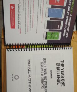 The Year One Challenge for Men: Bigger, Leaner, and Stronger Than Ever in 12 Months Hardcover 20 71DJOvPPZ6L