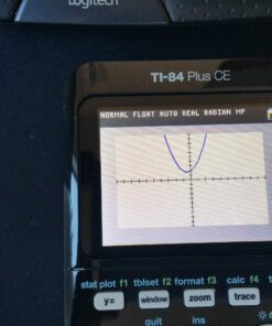 Texas Instruments TI-84 Plus CE Color Graphing Calculator, Black 7.5 Inch Single Pack 40 71DJikesptL