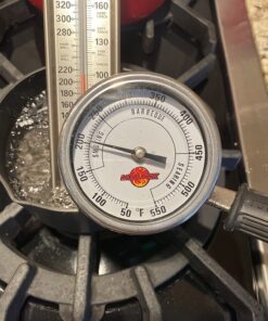 LavaLock® 3" Adjustable Gas Charcoal Smoker Pit Grill BBQ Thermometer Electric Heavy Duty Stainless 2.5" stem 27 71DK4XtYUiL