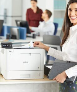 Brother Business Color Laser Printer, HL-L8360CDW, Wireless Networking, Automatic Duplex Printing, Mobile Printing, Cloud Printing, Amazon Dash Replenishment Ready,White New Model: HLL8360CDW 34 71DKAAWhAqL