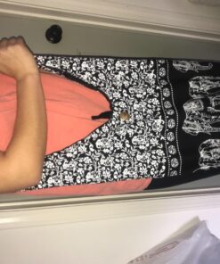 Thai Hippie Bag Elephant Sling Crossbody Bag Purse Zip Handmade Color Light Brown 15 71DMX2mnt5L