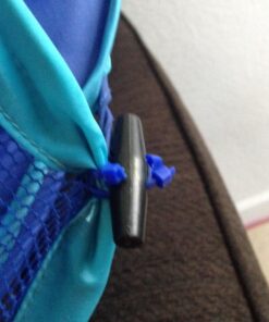 SwimWays Spring Float Recliner with Removable Canopy - Swim Lounger for Pool or Lake, Blue Dark Blue / Light Blue 43 71DMctfuKeL