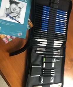 Premium Quality Sketch to Shade Art Supplies 37 Pcs Art Set | Includes Exclusive Drawing Tutorials Ready as Birthday Gifts, Holiday Gifts, Artist Gifts, Celebrations with Art Gifts for a Scetch Lover 37-Piece 44 71DN6tQLxDL