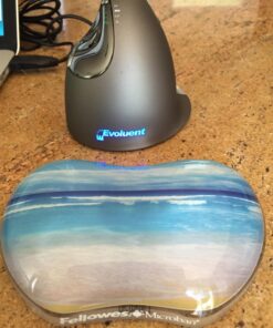 Evoluent VM4R VerticalMouse 4 Right Hand Ergonomic Mouse with Wired USB Connection (Regular Size) USB Wired Regular Size 28 71DORkFsGNL