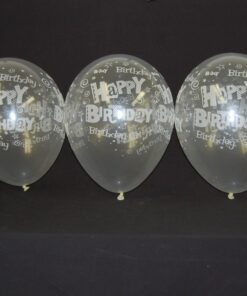 11 inch Glow in the Dark Happy Birthday Glow Party Latex Balloons (10) 10 15 71DOY5kMCSL