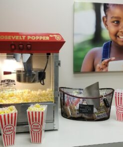 6010 Great Northern Red 8oz Roosevelt Antique Countertop Style Popcorn Popper Machine 48 71DOfGODQvL