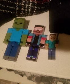 EnderToys Herobrine Boy Action Figure - Toy Figurines - Birthday Cake Topper - Custom Survival Characters 14 71DPG8UxnfL