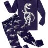 Family Feeling Little Big Boy Pajamas Sets 100% Cotton Pjs Kids Jammies 7 Glow-in-the-dark/Dinosaur 41 71DRaGs lvL