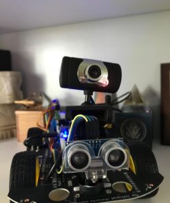 WiFi Smart Robot Car Kit with UNO R3, Line Tracking and Obstacle Avoidance Ultrasonic Sensor, HD Camera Wireless RC Intelligent Educational Toy Car Robotic Kit for Arduino Learner (Upgraded Version) 25 71DRfJlAVYL