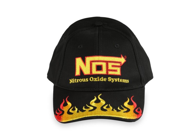 Catalog 3 NOS 19109F NOS Cotton Flame Designed Ball Cap with NOS Logo