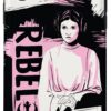iPhone XR Star Wars Princess Leia Rebel Woman Pink Brushstrokes Case iPhone XR