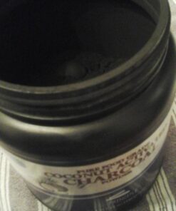Large 12 Oz. Coconut Activated Charcoal Powder. Whitens Teeth, Rejuvenates Skin and Hair, Supports Better Digestion. USA-Owned Producers, Free Scoop 12 Ounce (Pack of 1) 20 71DSTA0CQEL