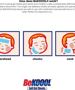 Be Koool Be Koool Soft Gel Sheets For Kids Pack of 3 13 71DSV creaL