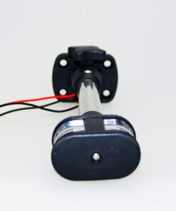 MARINE BOAT FOLDABLE DUAL MOUNT ANCHOR STERN LIGHT ALUMINUM POLE WARM WHITE 13 71DTQ2HsUBL