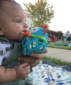 Skip Hop Baby Rattle Toy, Explore and More Roll Around Rattle, Hedgehog 44 71DTUVSetbL