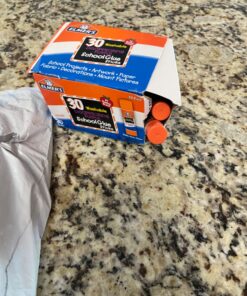 Elmer's Disappearing Purple School Glue Sticks, Washable, 7 Grams, 30 Count 27 71DU 0r3fxL