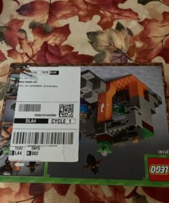 LEGO Minecraft The Zombie Cave 21141 Building Kit with Popular Minecraft Characters Steve and Zombie Figure, separate TNT Toy, Coal and more for Creative Play for 84 months to 168 months (241 Pieces) 27 71DUGANJ rL