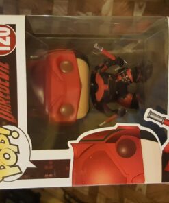 Funko Pop Marvel: Daredevil TV-Daredevil Red Suit Action Figure 17 71DY346lppL