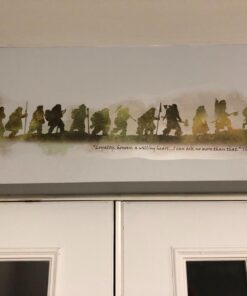 RoomMates RMK2161SCS The Hobbit Quote Peel and Stick Wall Decals , White 28 71DY8Tq4xkL