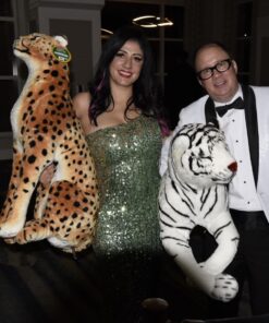 Melissa & Doug Giant Siberian White Tiger - Lifelike Stuffed Animal (over 5 feet long) - Extra Large, Plush Lifesize Tiger For Ages 3+ 25 71DYSc0J8L 1