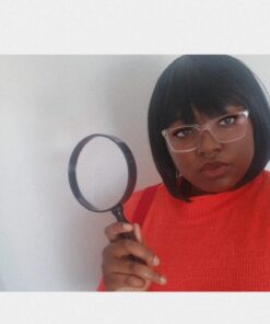 U.S. Toy US Toy One Jumbo 9" Plastic Magnifying Glass, Black 22 71DYzcp M0L