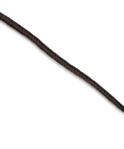 OrthoStep Thin Round Athletic Nylon Shoelaces - Fused Tips - Work Boot Laces 2 Pair Pack - Made in the USA 32" (81 cm) Black - Brown Combo 8 71DZejNSfQL