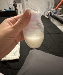 haakaa Manual Breast Pump for Breastfeeding, Silicone, Clear 4oz/100ml 1 Count (Pack of 1) 24 71DazUolhjL