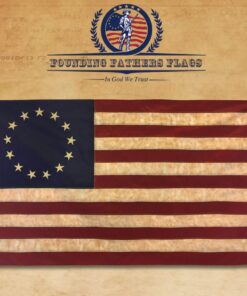 Betsy Ross Vintage Embroidered Flag - 3x5ft Premium Oxford Polyester - Founding Fathers Flags 27 71DbSfkx4IL