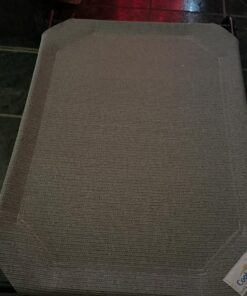 COOLAROO The Original Cooling Elevated Dog Bed, Indoor and Outdoor, Medium, Grey 42.0"L x 25.5"W x 8.0"Th 34 71DbnsO42L