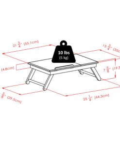 Winsome Alden Bed Tray, Walnut 58 71DcLURVhFL