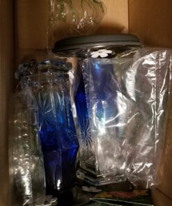 Perky-Pet Sapphire Starburst Vintage Glass Hummingbird Feeder 8129-2 16 71DcqCTibVL