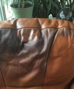 Furniture Leather Max MEGA Kit/Leather Restorer / 8 Oz Refinish 2 Oz Conditioner / 4 Oz Top Coat/Black and White 1 Oz Color Changer/Sponge (Leather Repair Kit) (Medium Brown) 20 71DctljiHQL