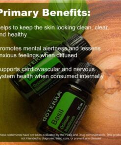 doTERRA - Basil Essential Oil - 15 mL 0.51 Fl Oz (Pack of 1) 15 71De3dIUzmL